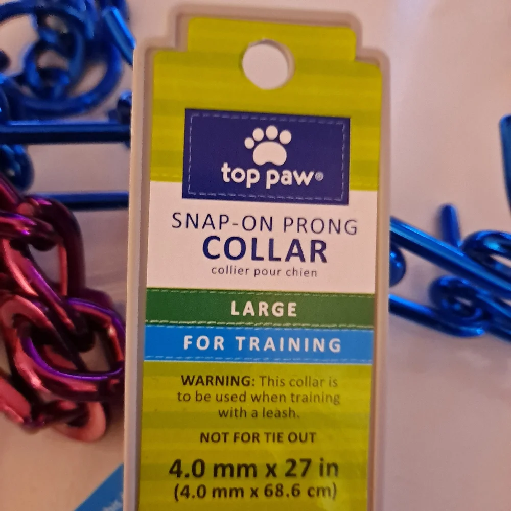 Training dog collars